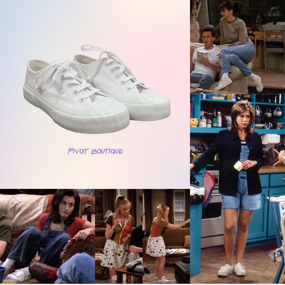 White Superga Sneakers Inspired by Shoes ASO Friends